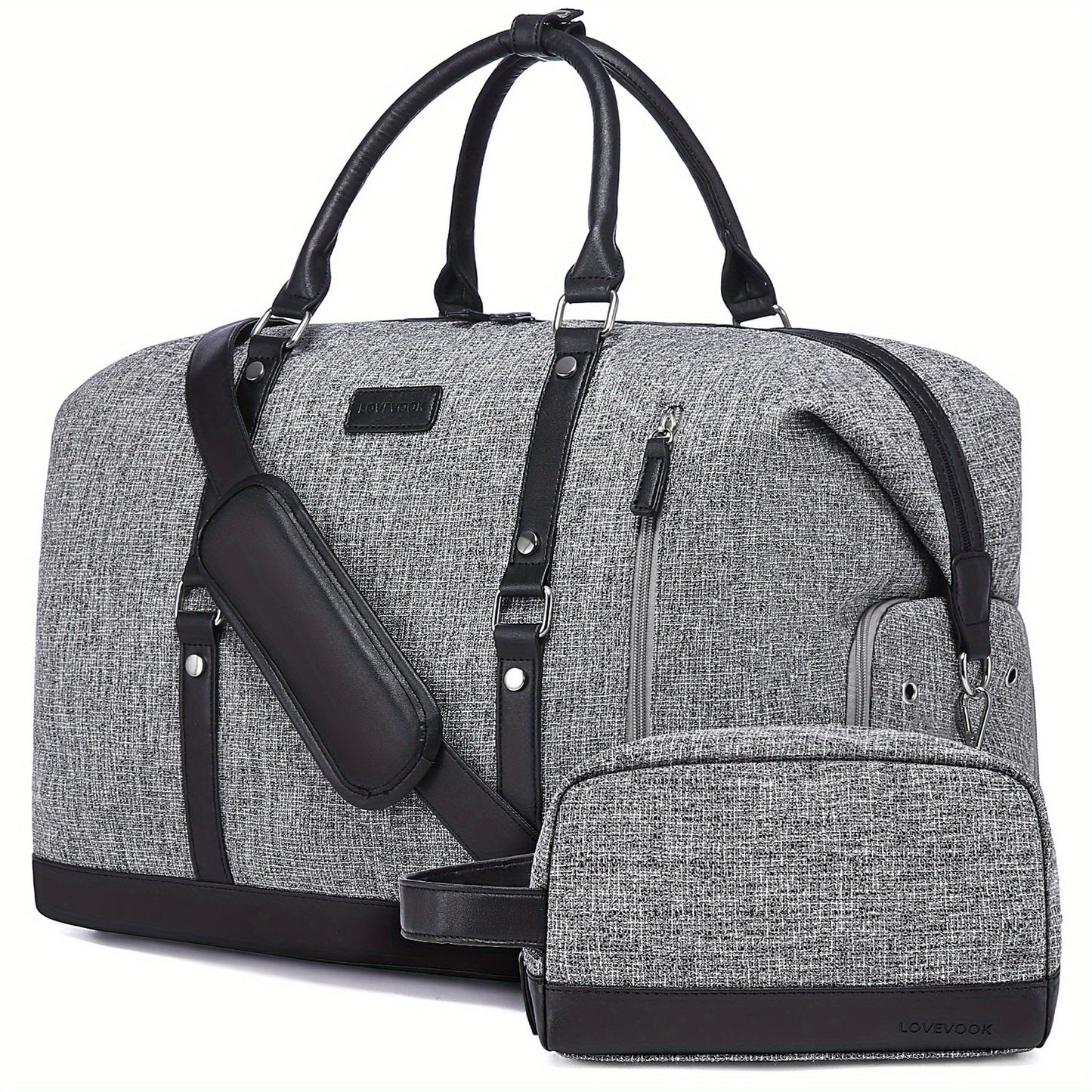 Travel Duffle Bag for Women Weekender Overnight Bag with Laptop Compartment Carry On Bag for Airplanes with Toiletry Bag Gym Tote Bag with Wet Pocket Hospital Bag for Labor and Delivery