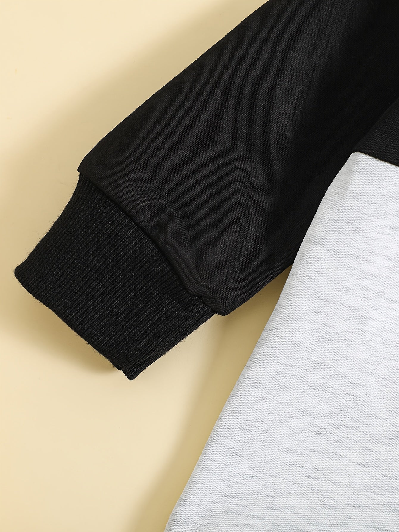 Baby Boy Clothes Spring/Fall Round Neck Long Sleeve Casual Style Solid Color Hoodie with Pockets & Elastic Waist Knit Pants Infant Versatile Set 6pcs Combination Set Toddler Boys' Clothes, Perfect for