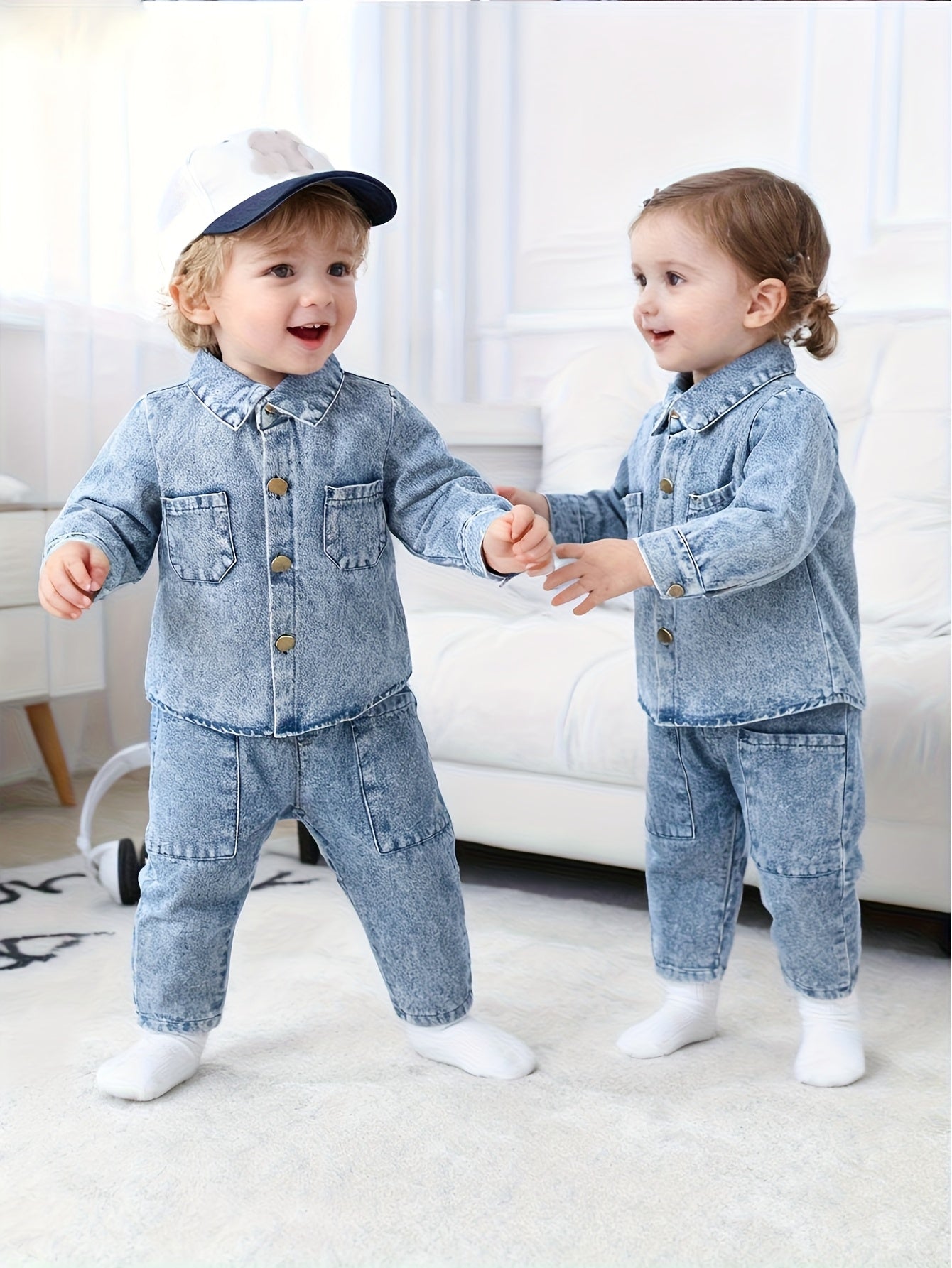Spring Baby Girl Two Piece Set Casual Outdoor Outfit