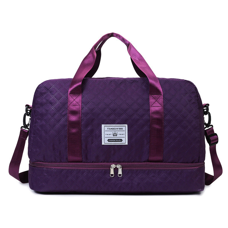 Weekender Gym Duffle Bag With Shoe Compartment Foldable Travel Bag Expandable Carry On Luggage Overnight Delivery Garment Bag Hospital Labor Delivery Bags