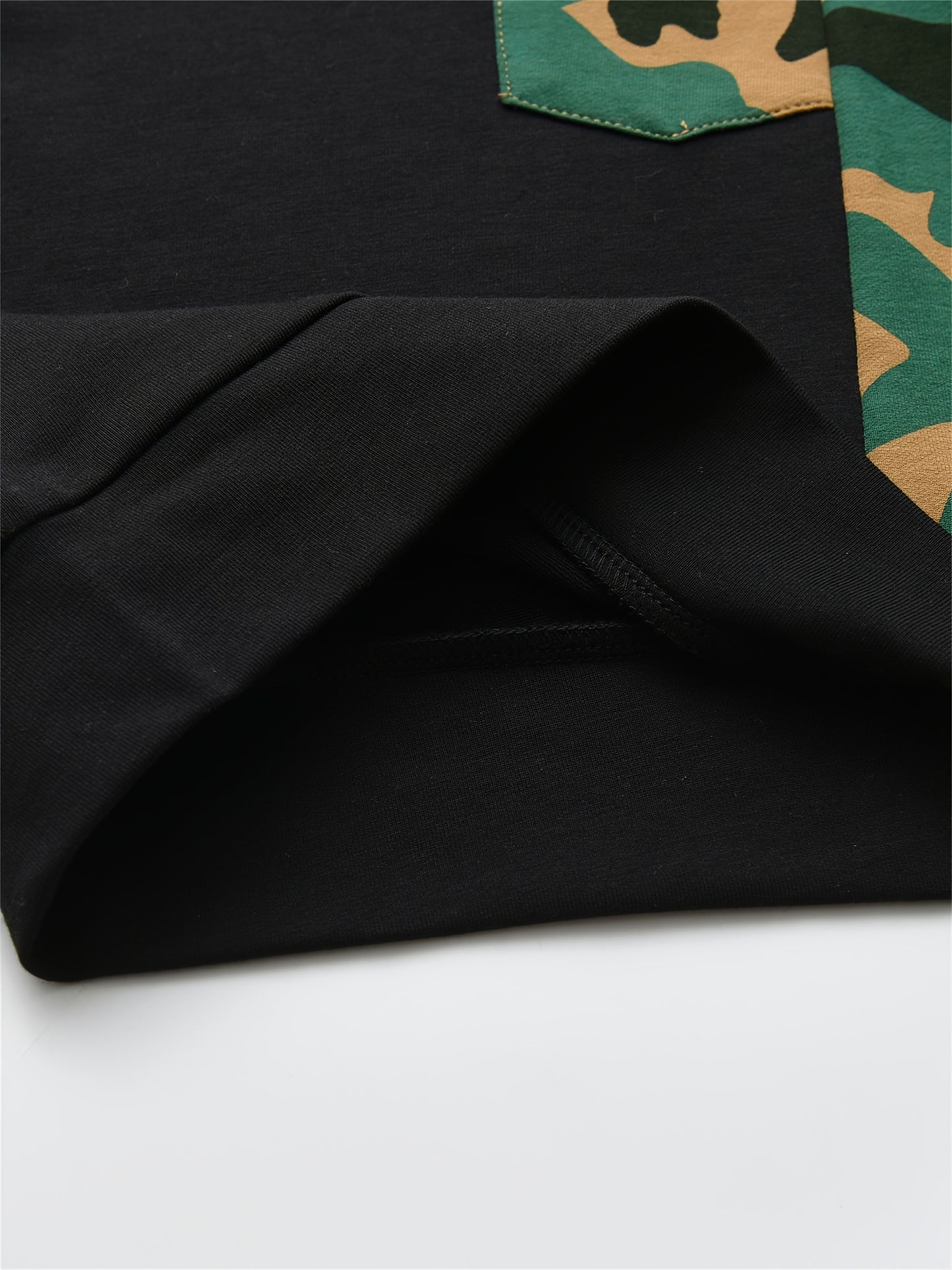 KuKitty Toddler Boys Camo Long Sleeve Sweatshirt and Pants