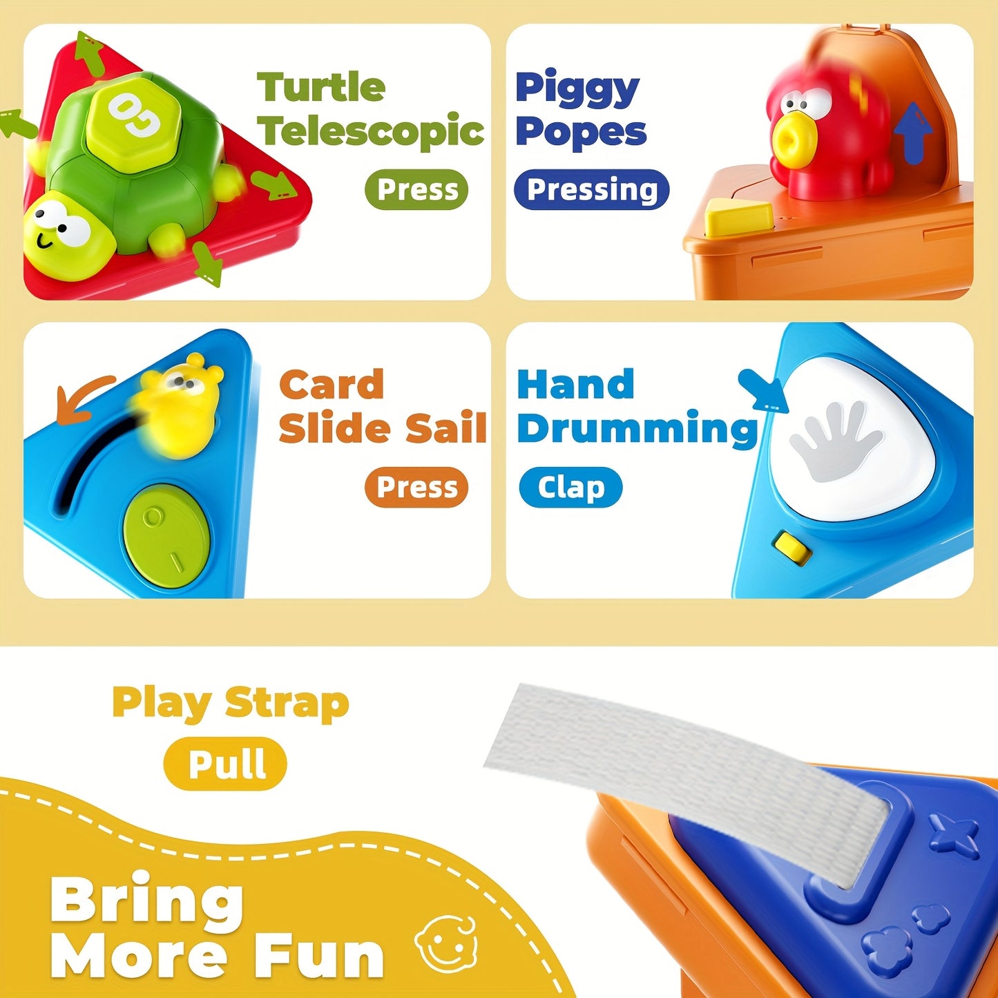 20 in 1 Youngsters Busy Board Cube Toys Active Cube Toys for 1 2 Year Old Boys Girls Early Educational Sensory Toy for Youngsters 1 to 3 Travel Toys Gifts for 1 2 Year Old Boy Girl