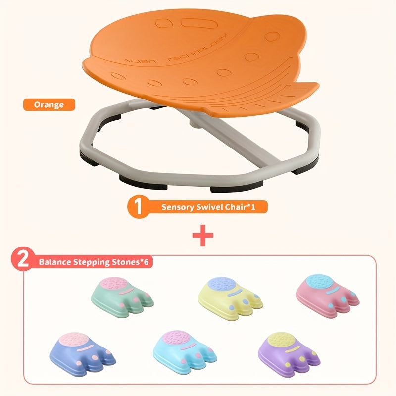 Spinning Chair For Autistic Kids Sit And Spin Autism Toys Training Body Coordination Sit And Spin Toys For Toddlers 3 Plus Enhancing Motor Skills Educational Indoor And Outdoor Toys