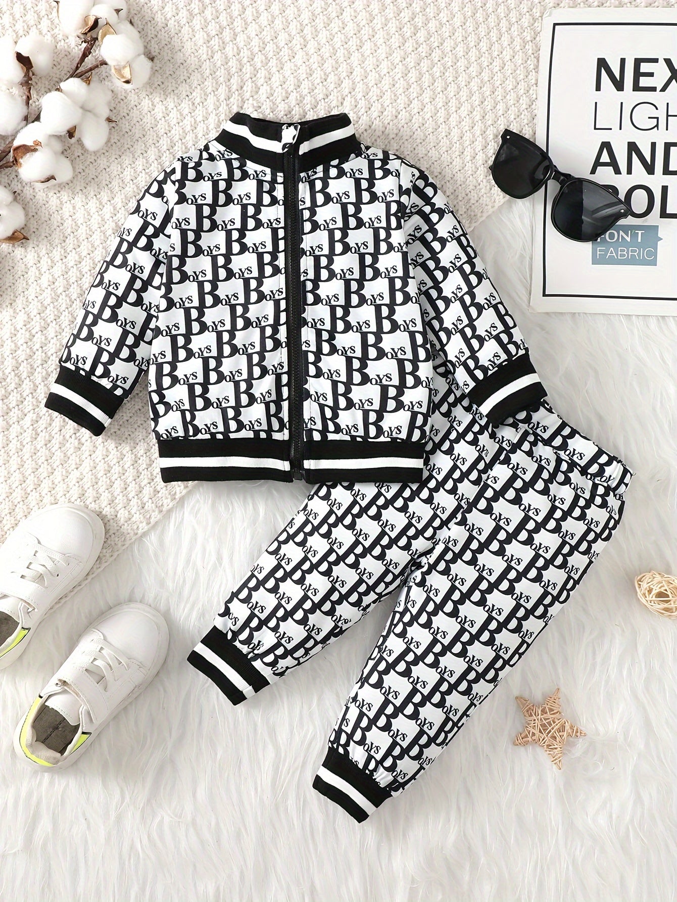 New Autumn Baby Boy Suit Sports Suit for Boys 0-3 Years Old Polyester Fabric