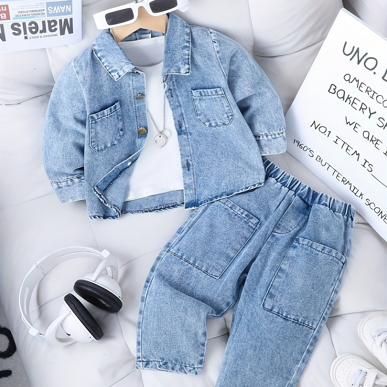 Spring Baby Girl Two Piece Set Casual Outdoor Outfit