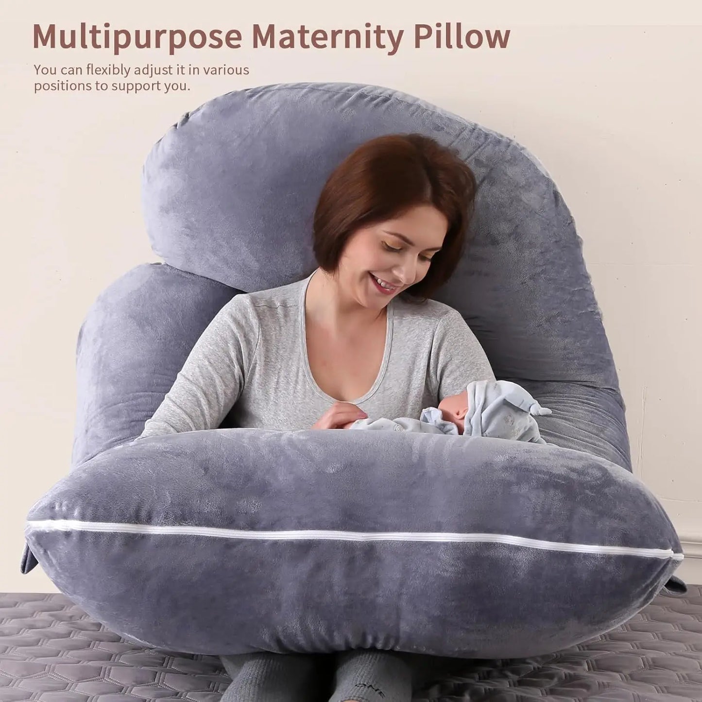 G Shape Pregnancy Pillow Full Body Maternity Pillow