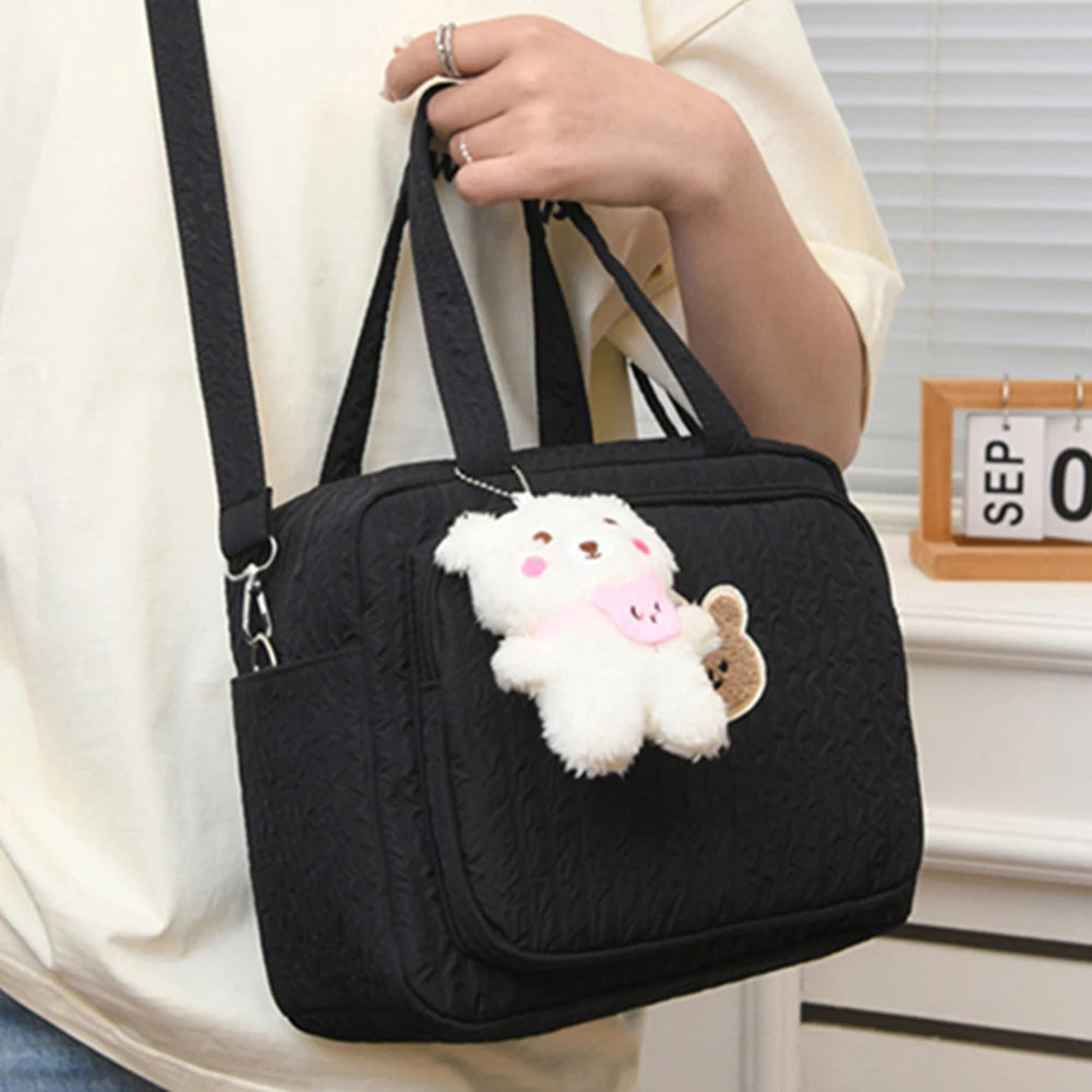 Nappy Maternity Diaper Bag With Pendant Cartoon Tote