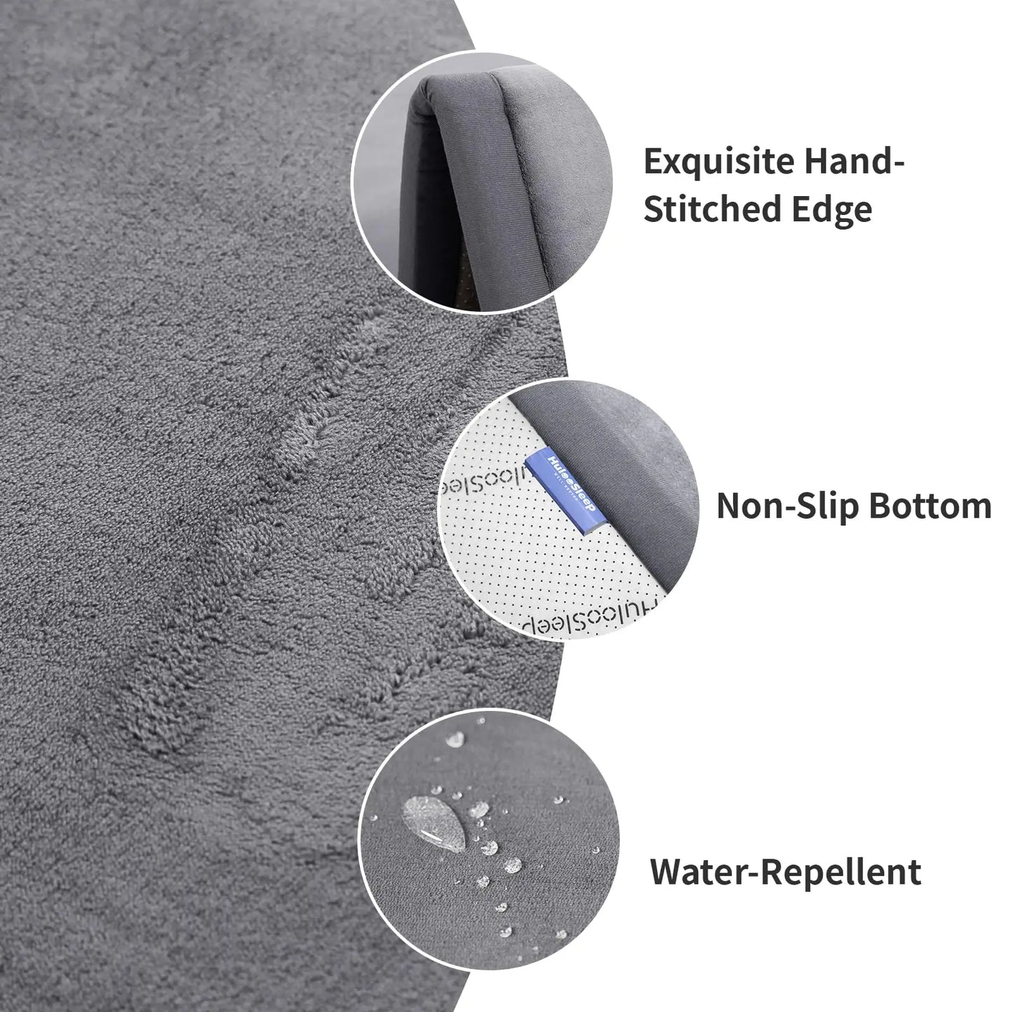 Huloosleep Baby Play Mat Foam Anti Fall Cushion Rug