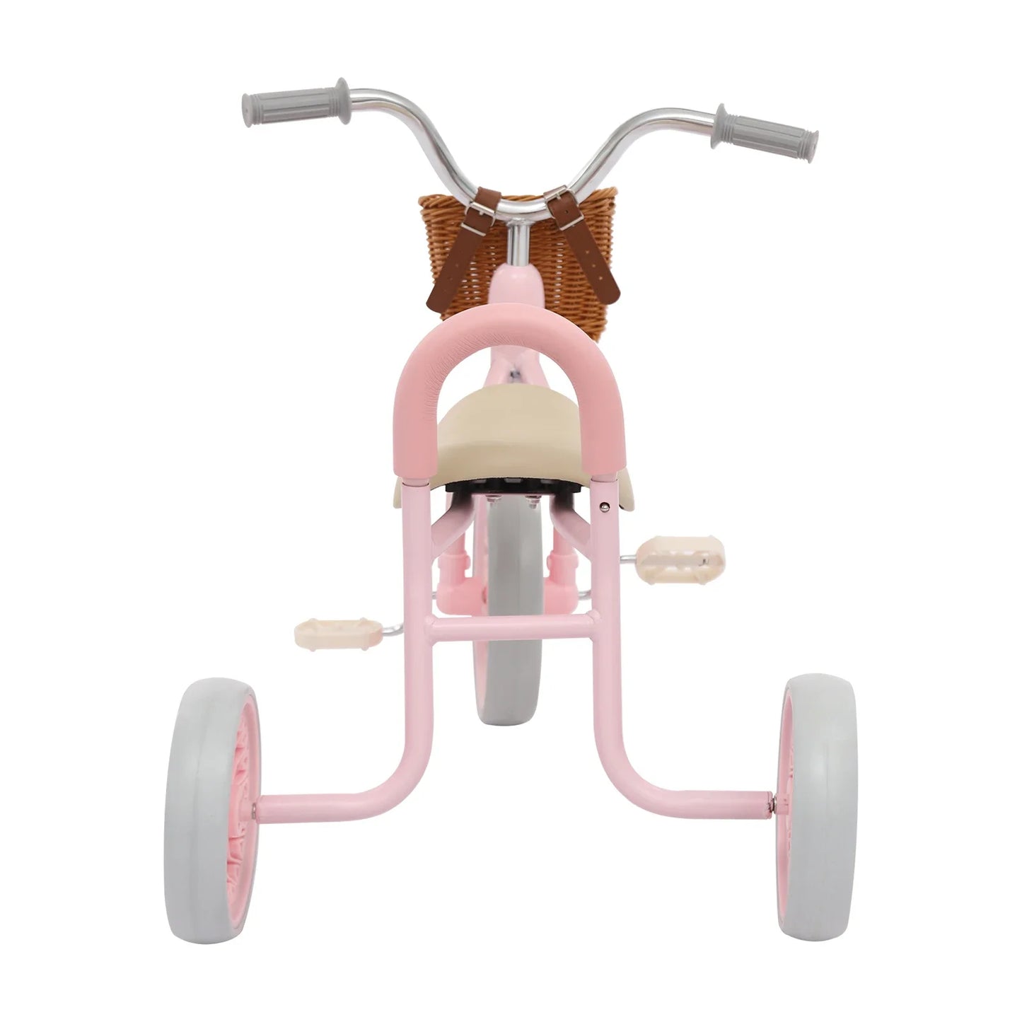 Children Tricycle With Basket And Training Wheels Ages 2-6