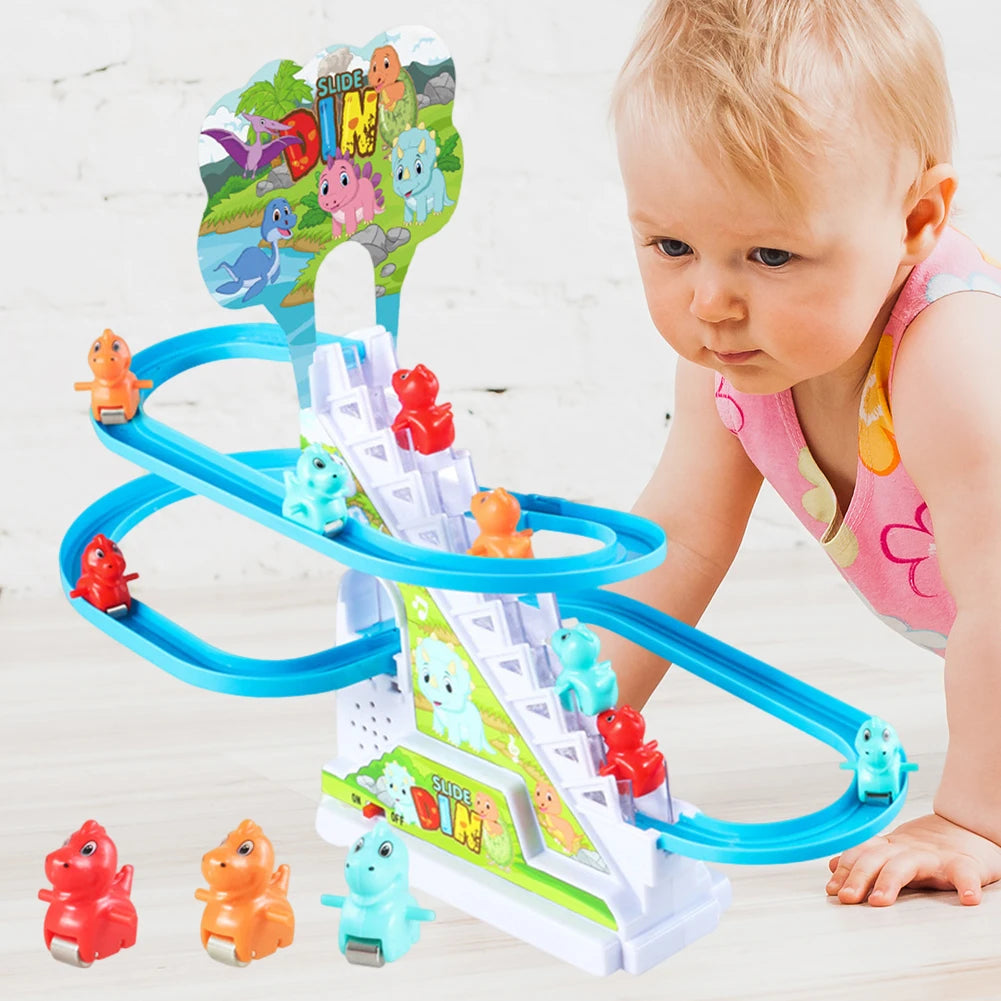 Animals Stair Climbing Toy Small Penguin Assembly Design Educational Exercise Toy for Boys and Girls