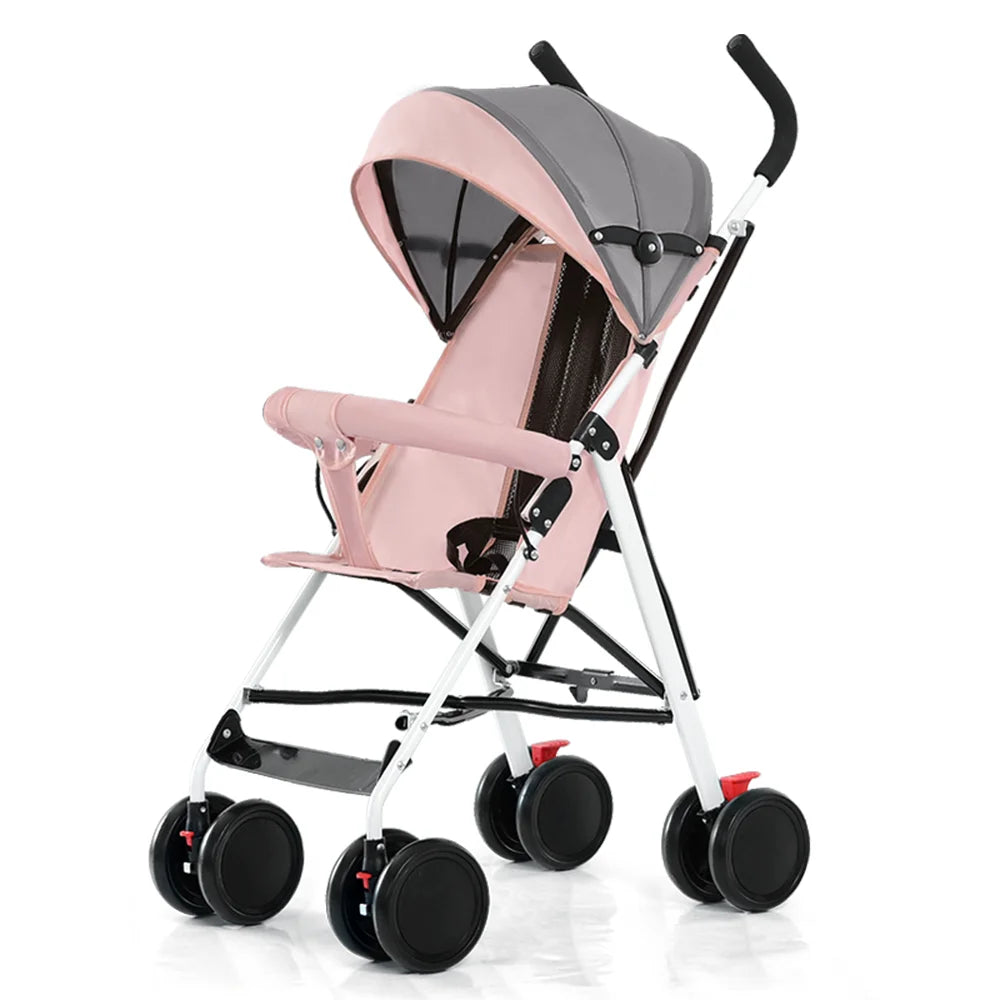 Ultra Light Travel Stroller Newborn To Toddler One Hand Fold