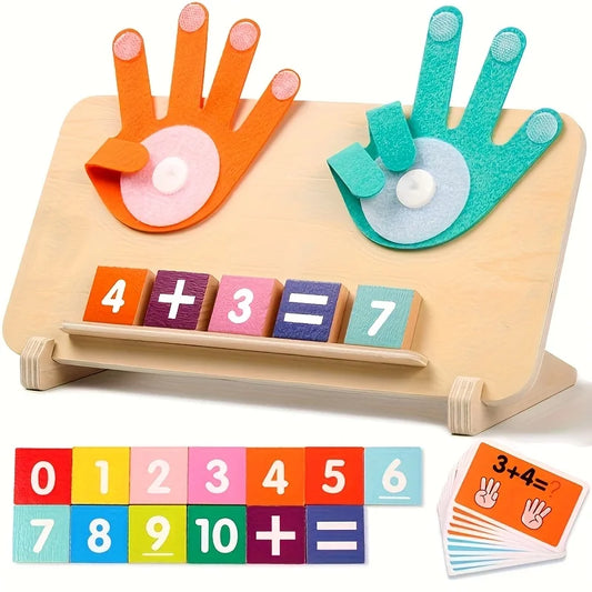 Wooden Arithmetic Learning Board For Children Over Three