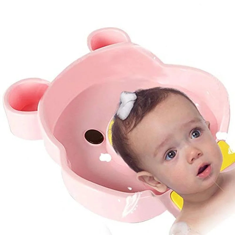 1pc Portable Baby Wash Tub Newborn Cute Animal Cartoon ABS Washing Basin Infants Bathing Head Bathtub