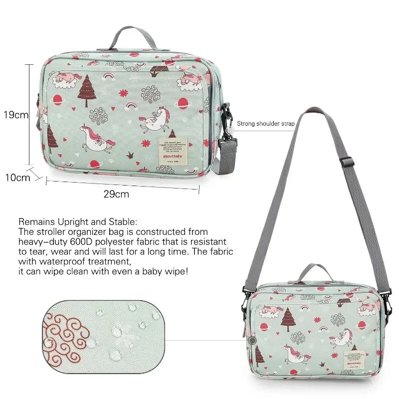 Multifunctional Infant Diaper Bag Cup Holder And Bottle