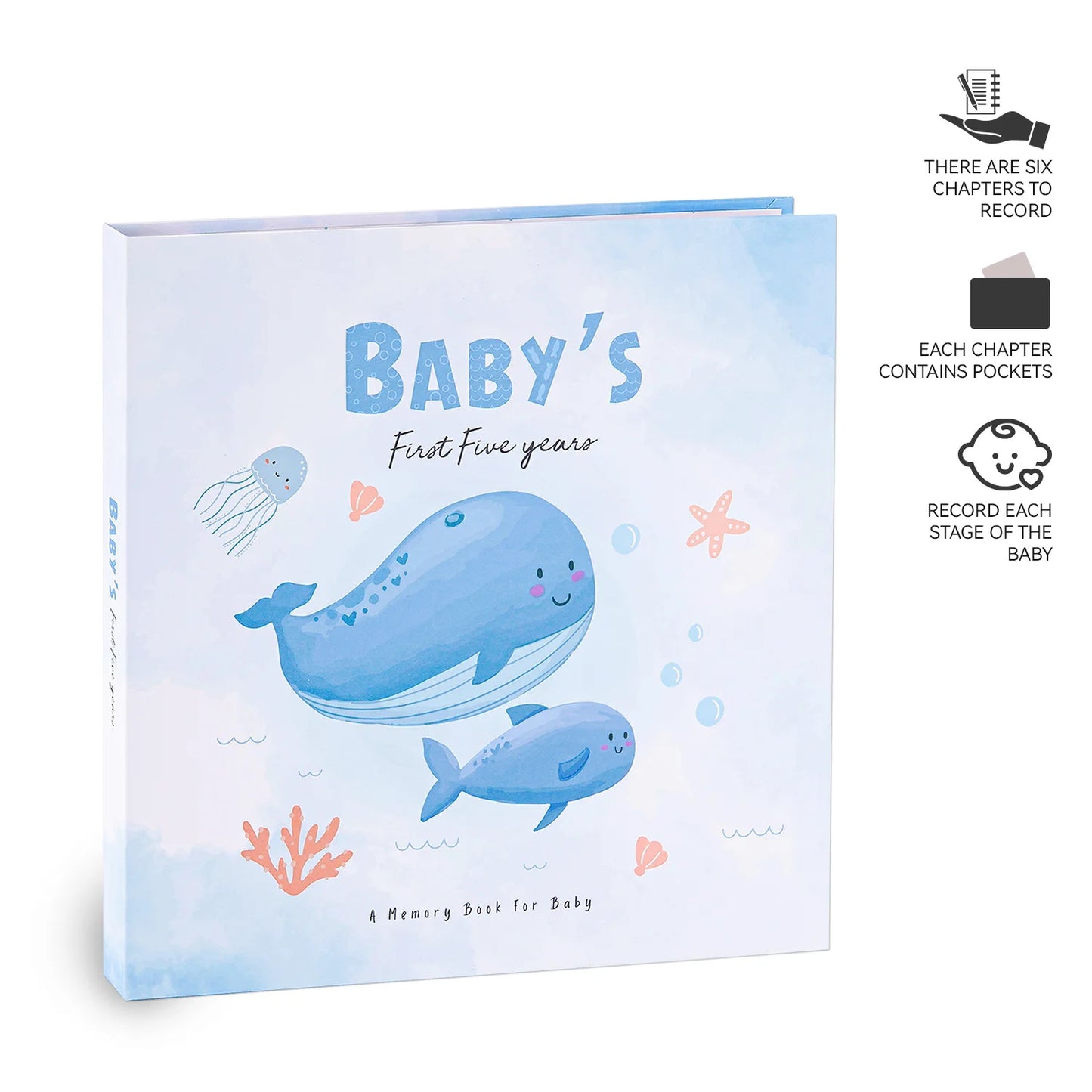 DIY Baby Memory Book Scrapbook Photo Album Pregnancy Diary