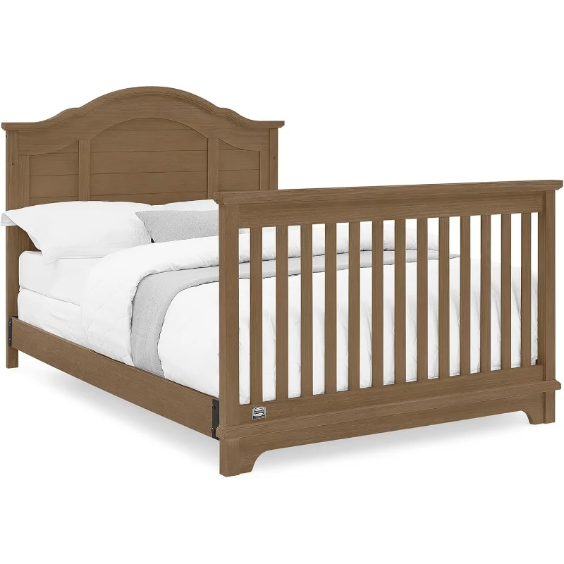 Delta Children Asher Six in One Convertible Crib Aged Oak