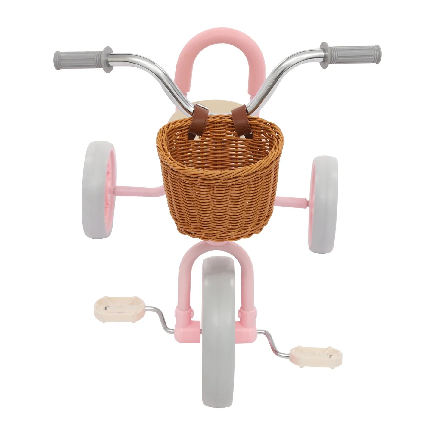 Children Tricycle With Basket And Training Wheels Ages 2-6