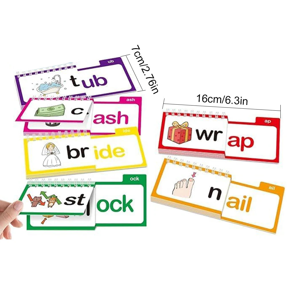 Read And Rhyme Flip Books And Word Families Flash Cards