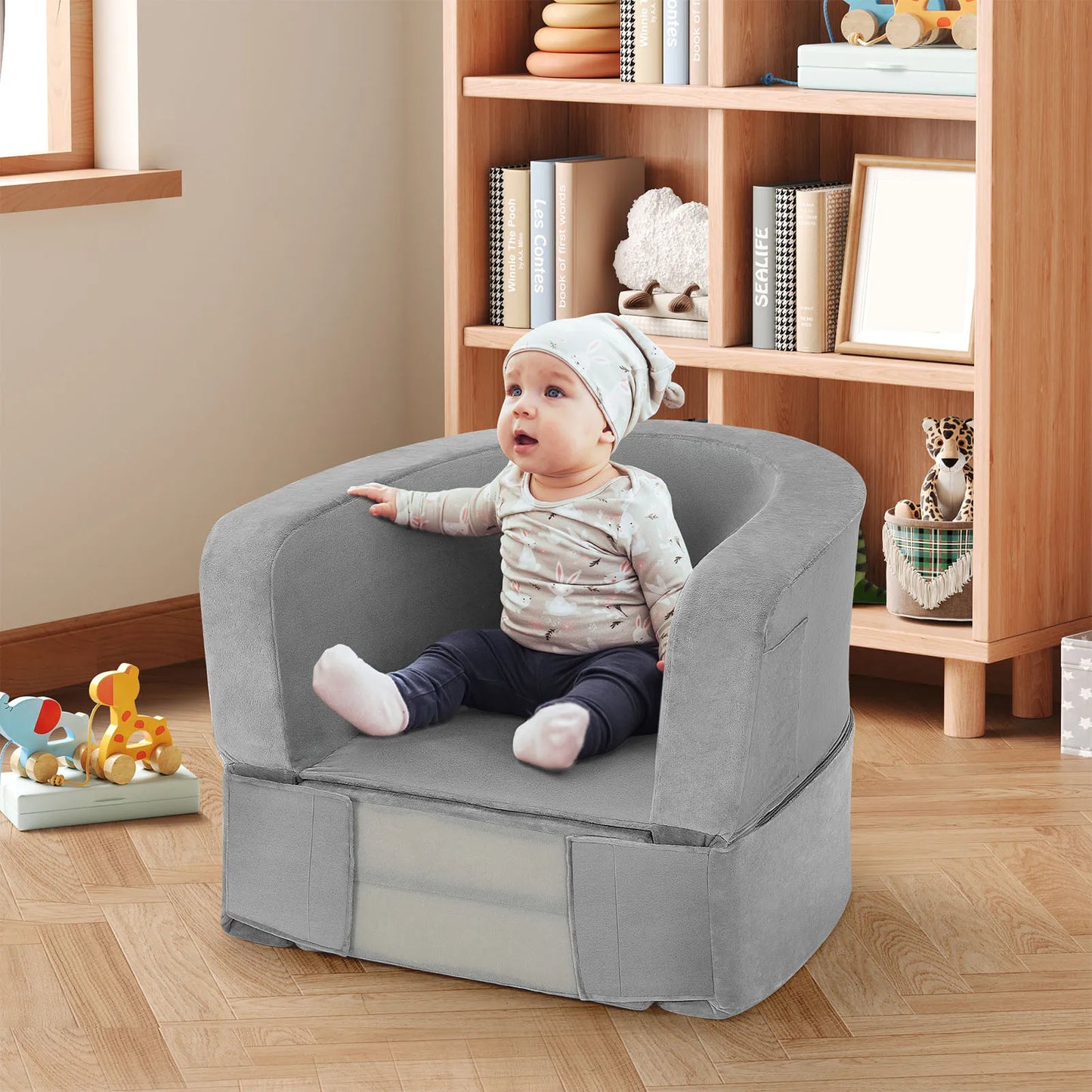 Baby And Maternal Bed Folding Sofa Skin Friendly Soft Safe Sponge Material