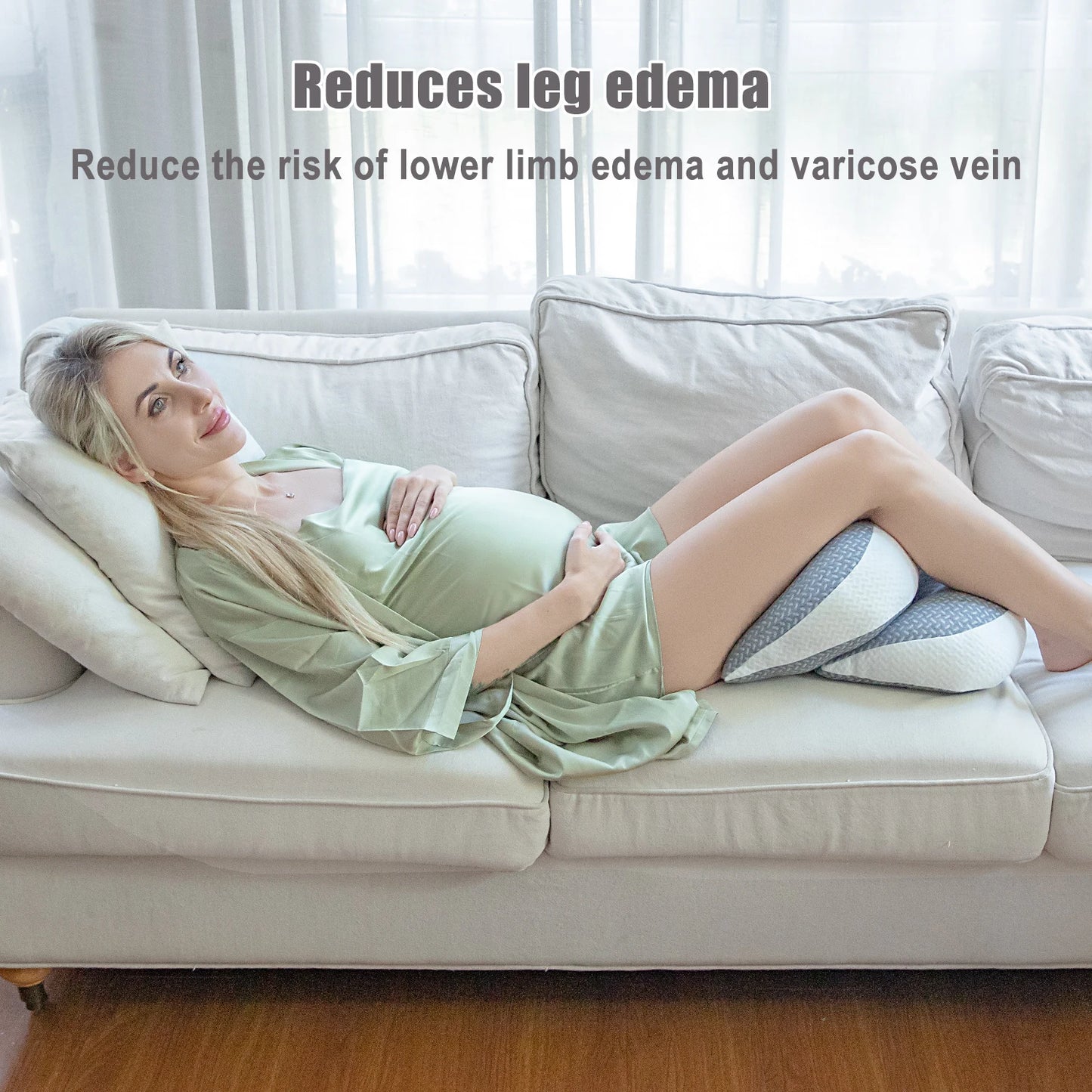 Pregnancy Pillow for Side Sleeping Waist Support for Pregnant Women