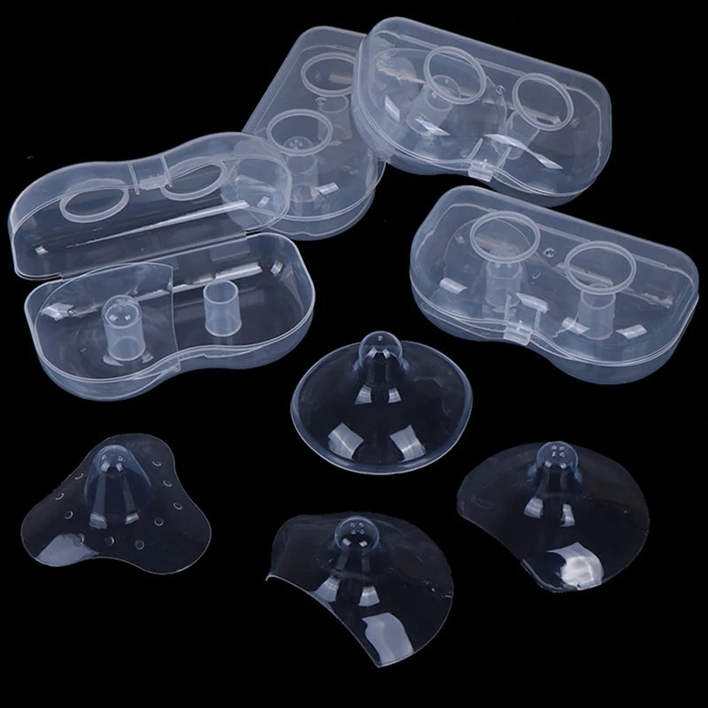Silicone Nipple Shields for Feeding Moms Protectors 2 Pcs