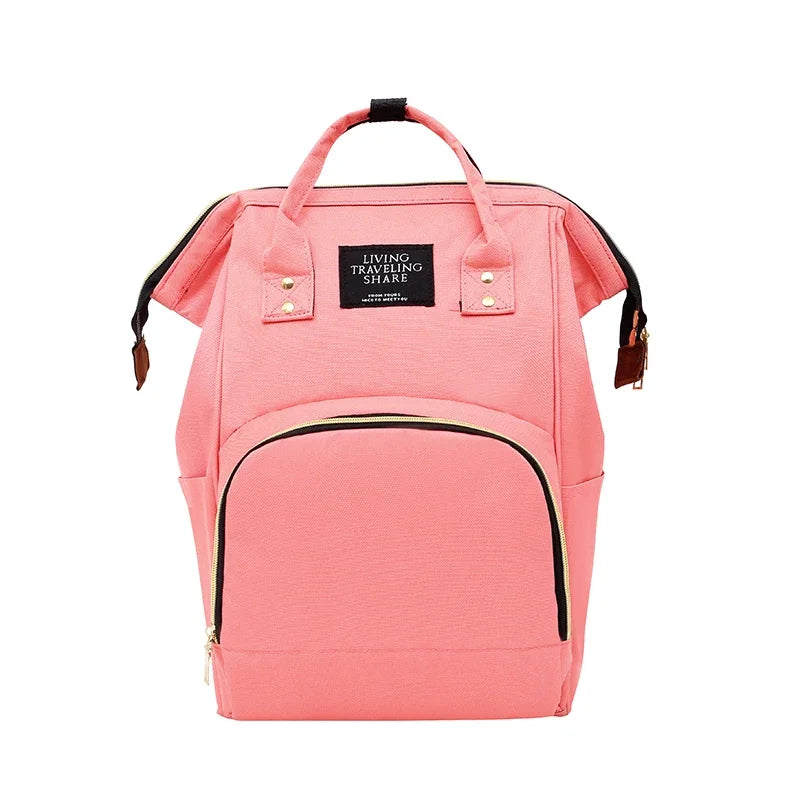 Lequeen Mummy Maternity Diaper Bag Backpack Large Capacity Stroller Bag Travel Diaper Backpack for Baby Care