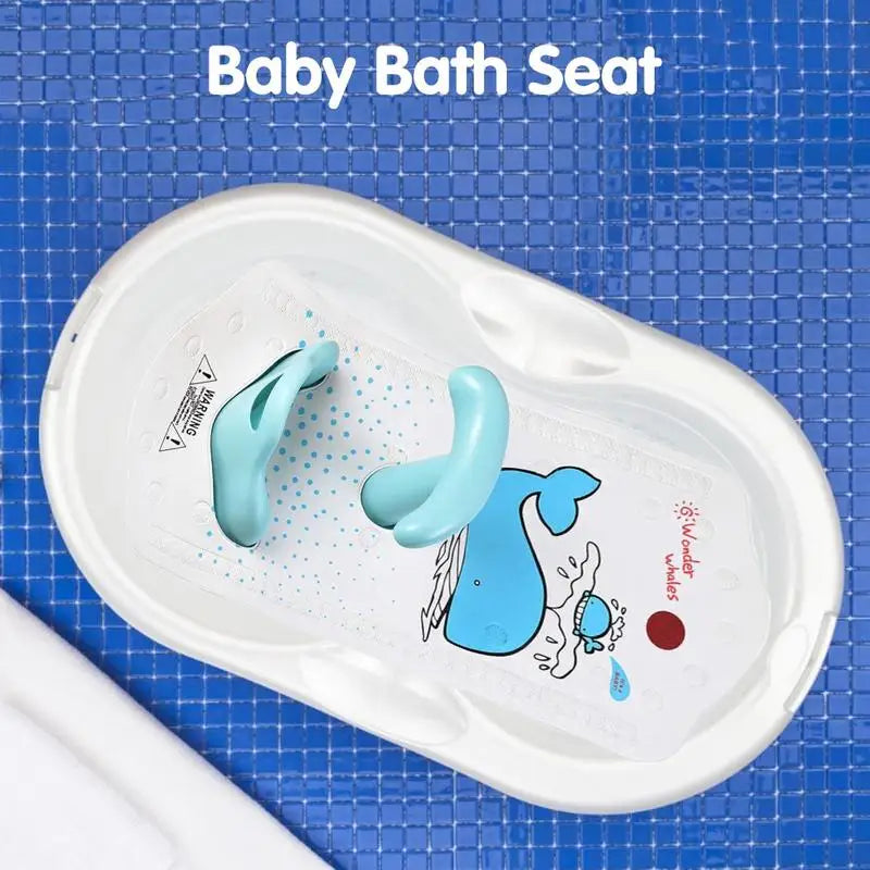 Baby Bath Mat With Shower Seat Bathtub Cushion Back Support Non Slip Safety Comfortable Bathroom Chair