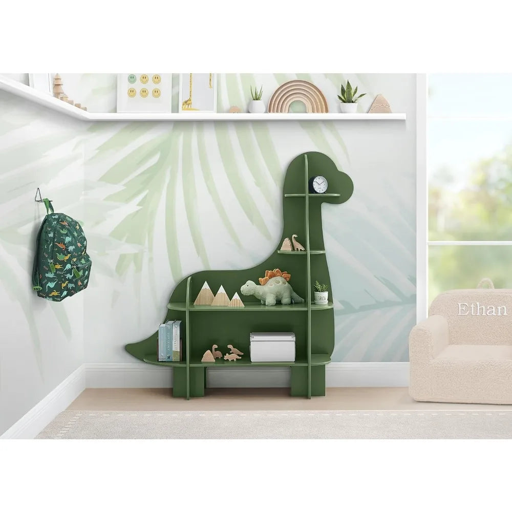 Dinosaur Bookcase Fern Green Greenguard Gold Certified