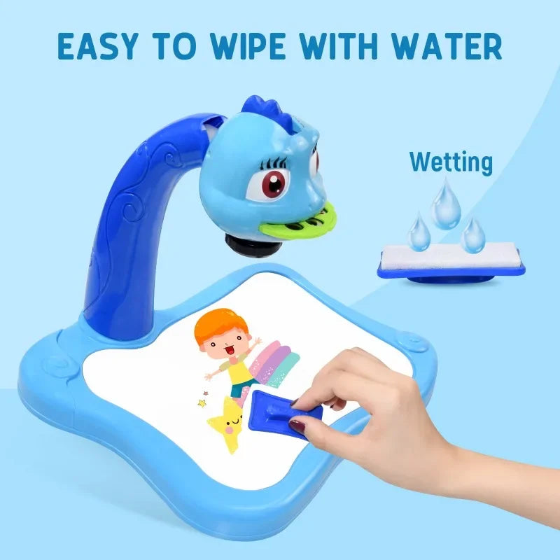 Led Light Projector Art Table Toy For Kids 3 To 6 Learning