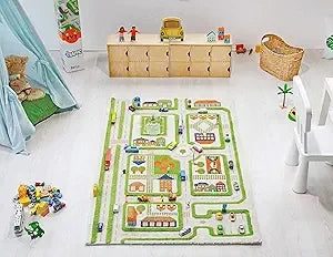 3D Play Carpets For Kids Educational Rug 59 By 39 Inches