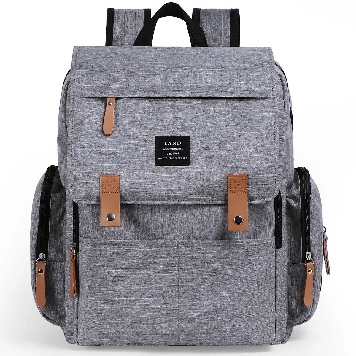 2022 Fashion New Baby Diaper Bag Backpack Multifunctional Organizer with Thermal Milk Bottle Bag for Moms