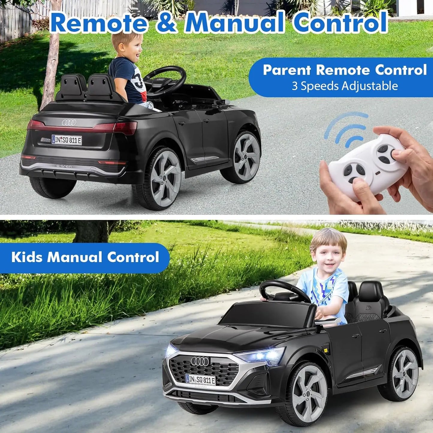 Licensed INFANS Ride On Car Battery Powered Vehicle Remote