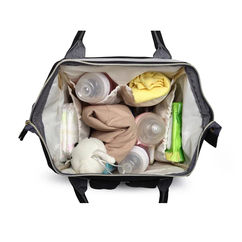 Lequeen Mummy Maternity Diaper Bag Backpack Large Capacity Stroller Bag Travel Diaper Backpack for Baby Care