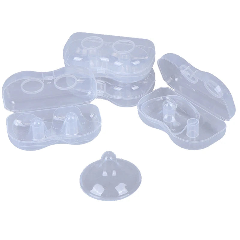 Silicone Nipple Shields for Feeding Moms Protectors 2 Pcs