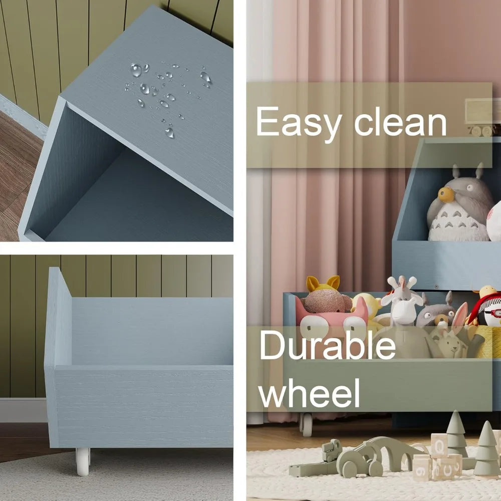 Multi Function Kids Toy Storage Organizer With Drawers