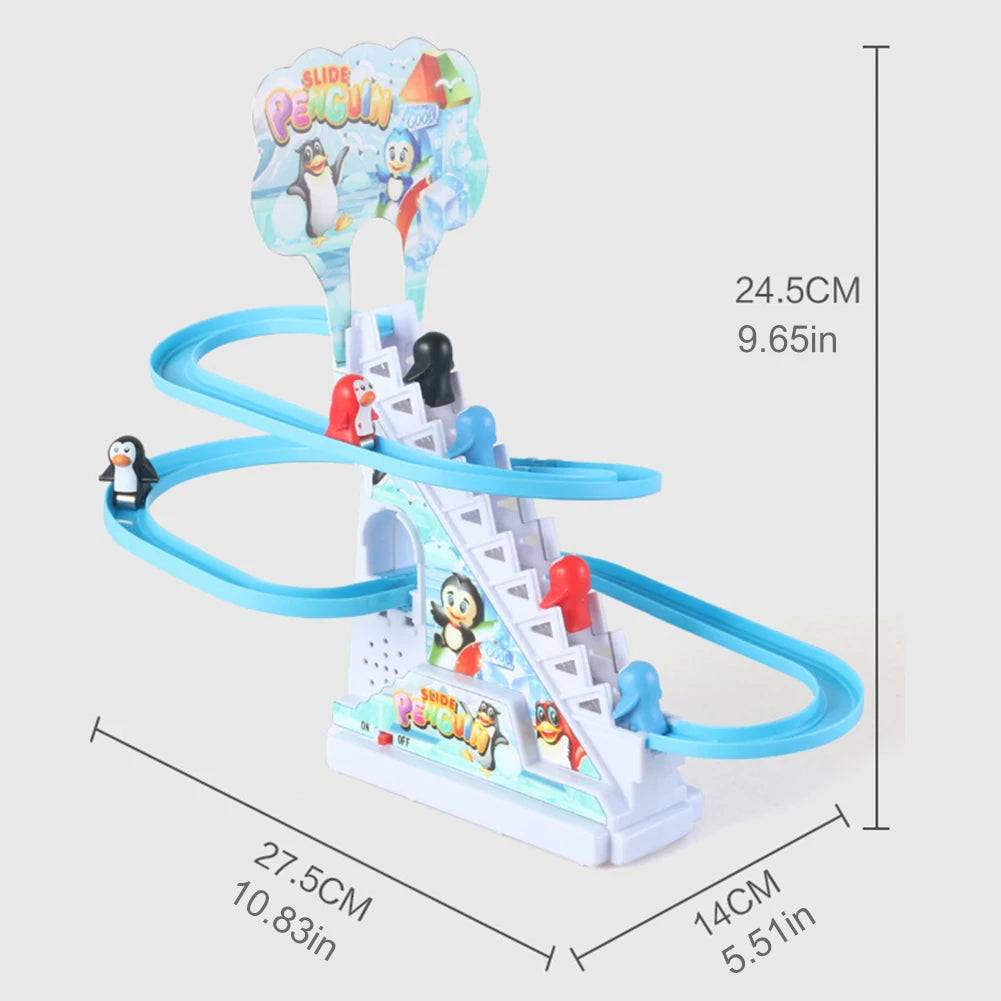 Animals Stair Climbing Toy Small Penguin Assembly Design Educational Exercise Toy for Boys and Girls