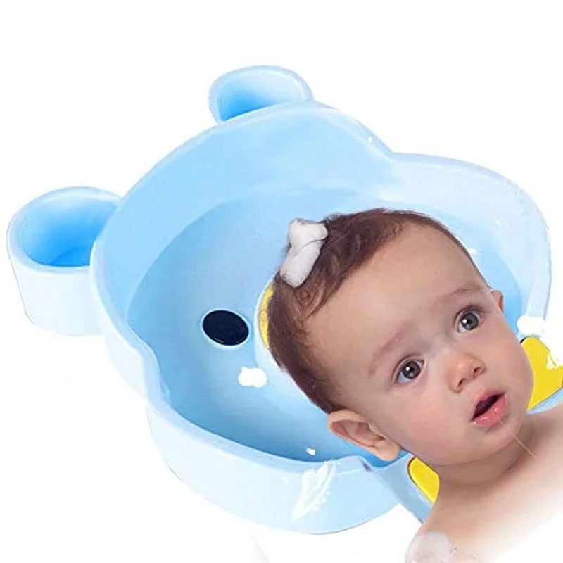 1pc Portable Baby Wash Tub Newborn Cute Animal Cartoon ABS Washing Basin Infants Bathing Tub Pink