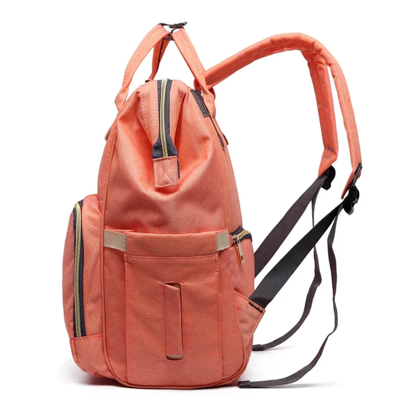 Lequeen Mummy Maternity Diaper Bag Backpack Large Capacity Stroller Bag Travel Diaper Backpack for Baby Care