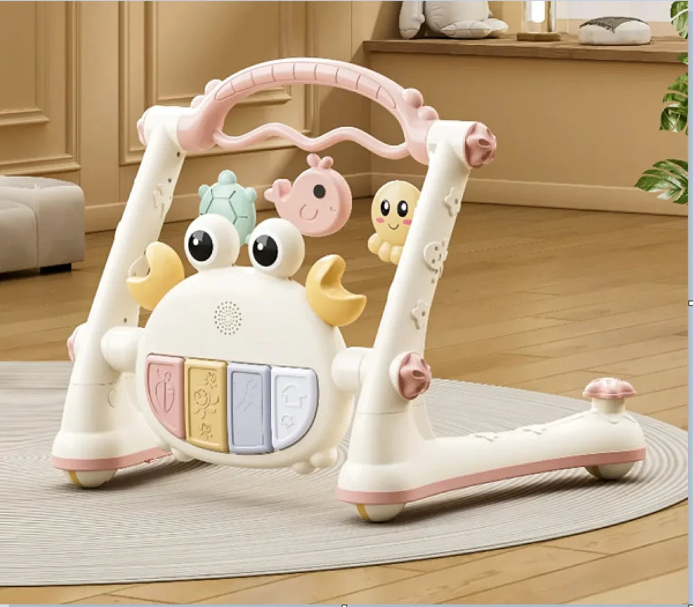 Baby Activity Gym With Kick Piano And Walker 0 To 1 Year