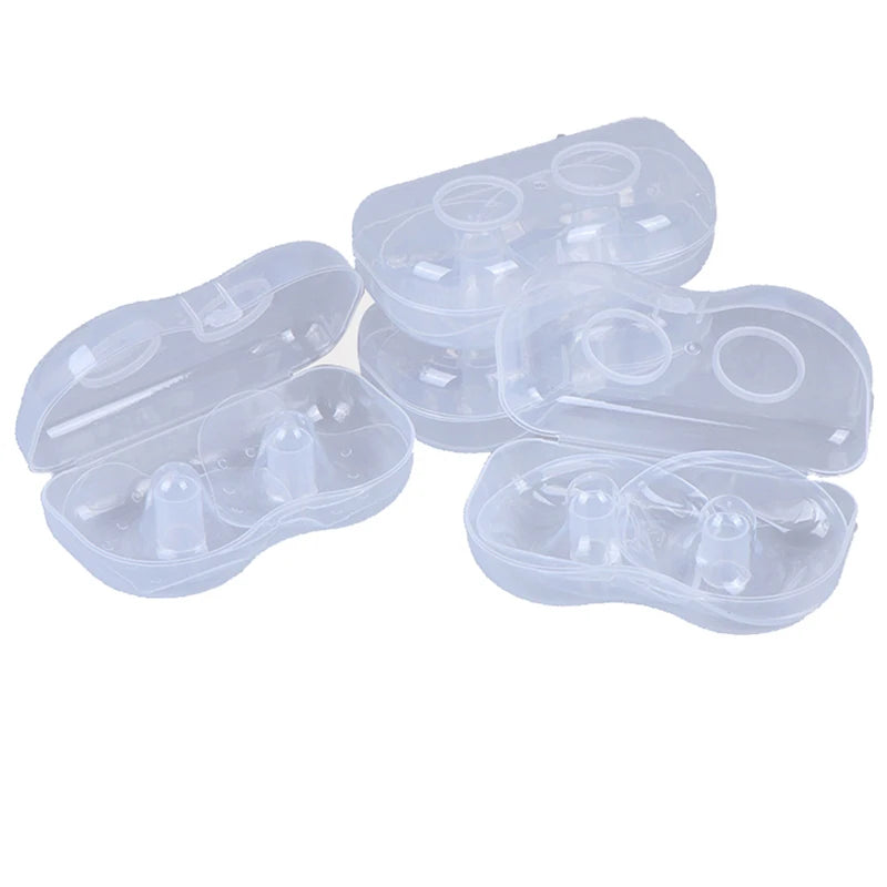 Silicone Nipple Shields for Feeding Moms Protectors 2 Pcs