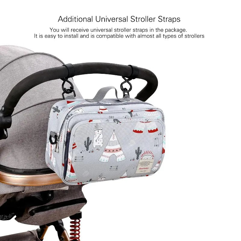 Multifunctional Infant Diaper Bag Cup Holder And Bottle