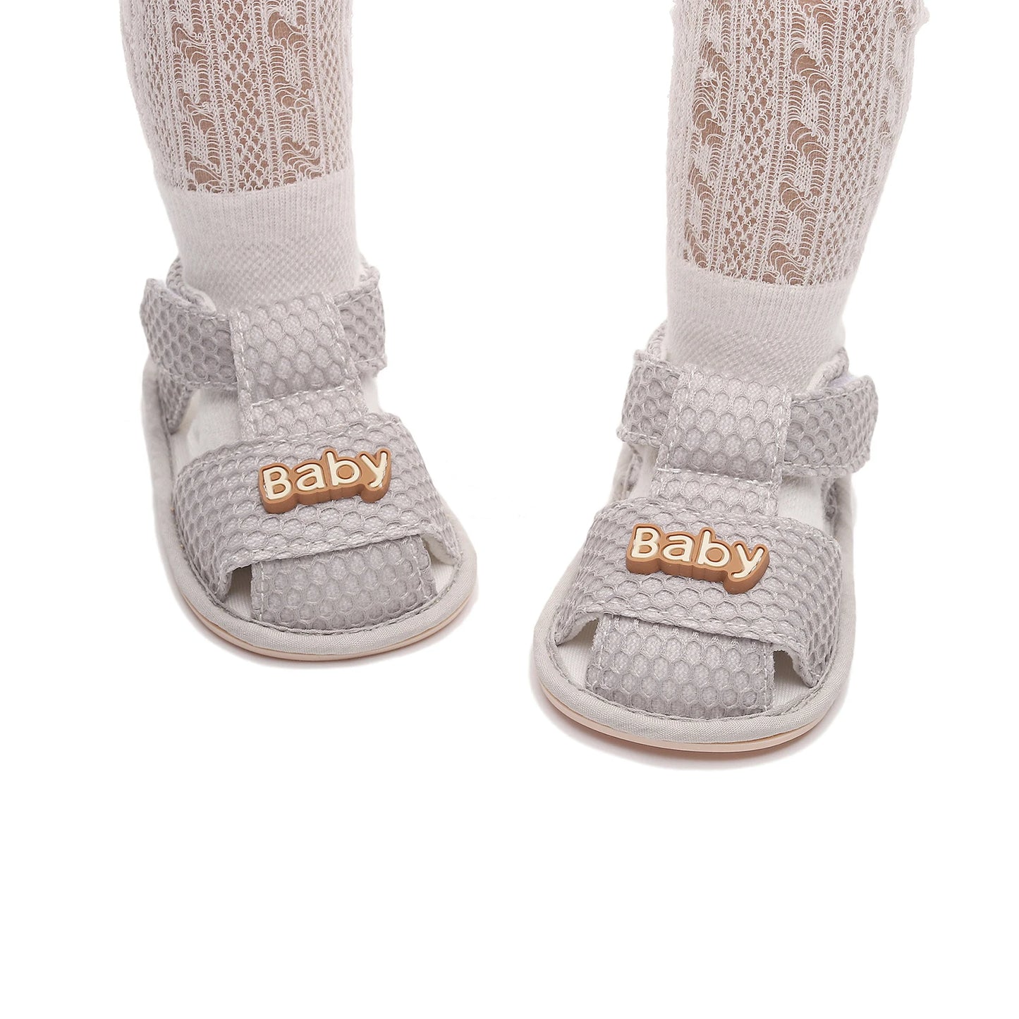 Baby Girl Sandals Mesh Non Slip Summer Toddler Shoes Casual