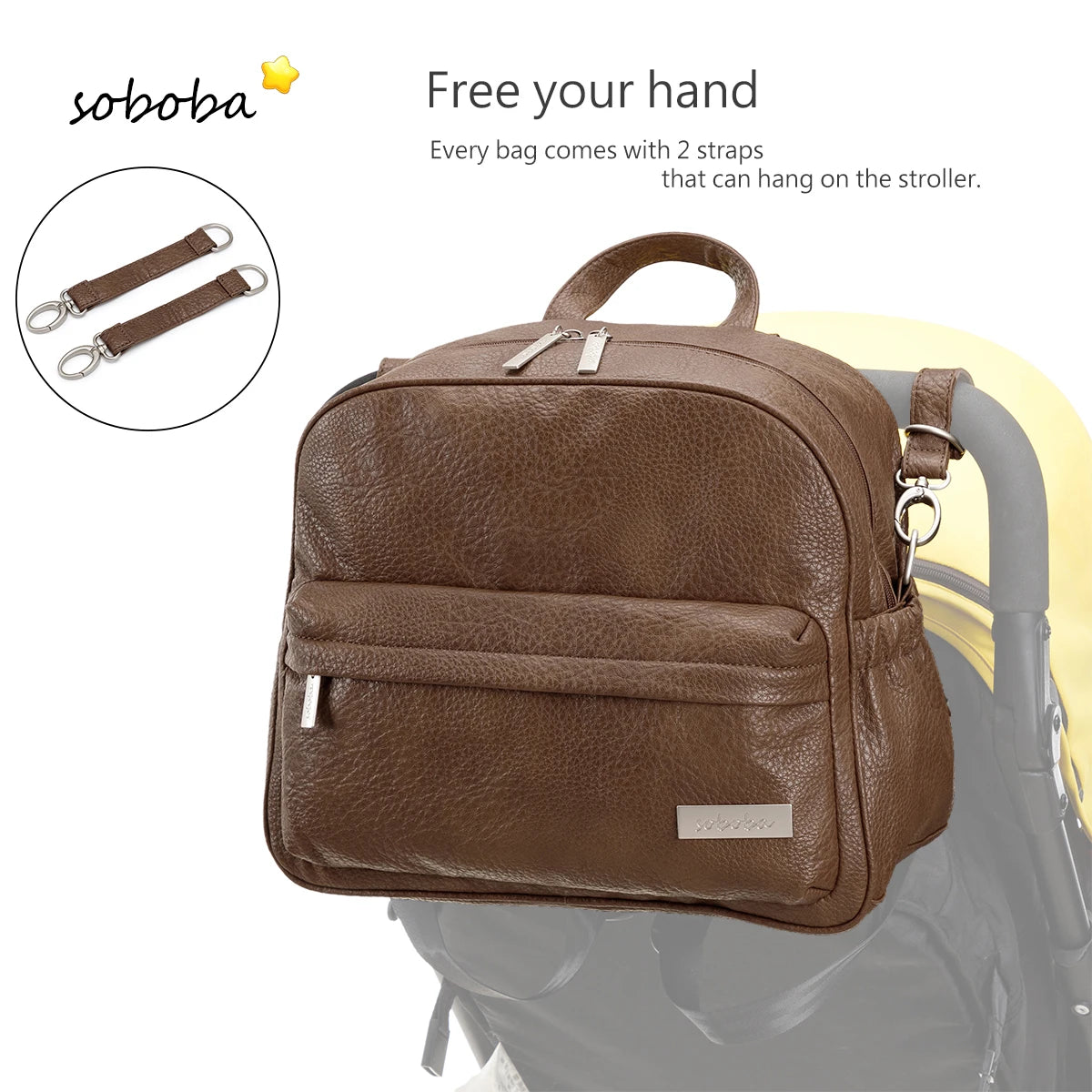 Fashion Diaper Bag For Newborn Waterproof Lightweight