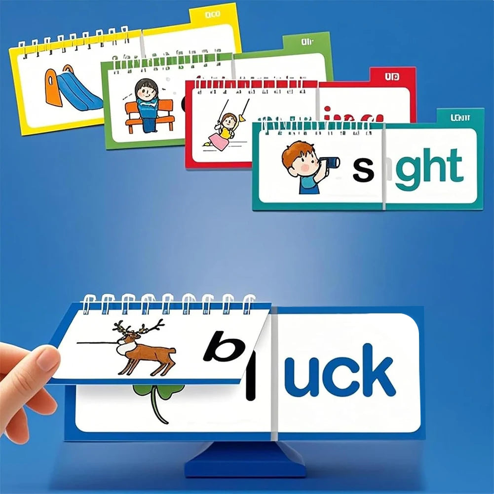 Read And Rhyme Flip Books And Word Families Flash Cards