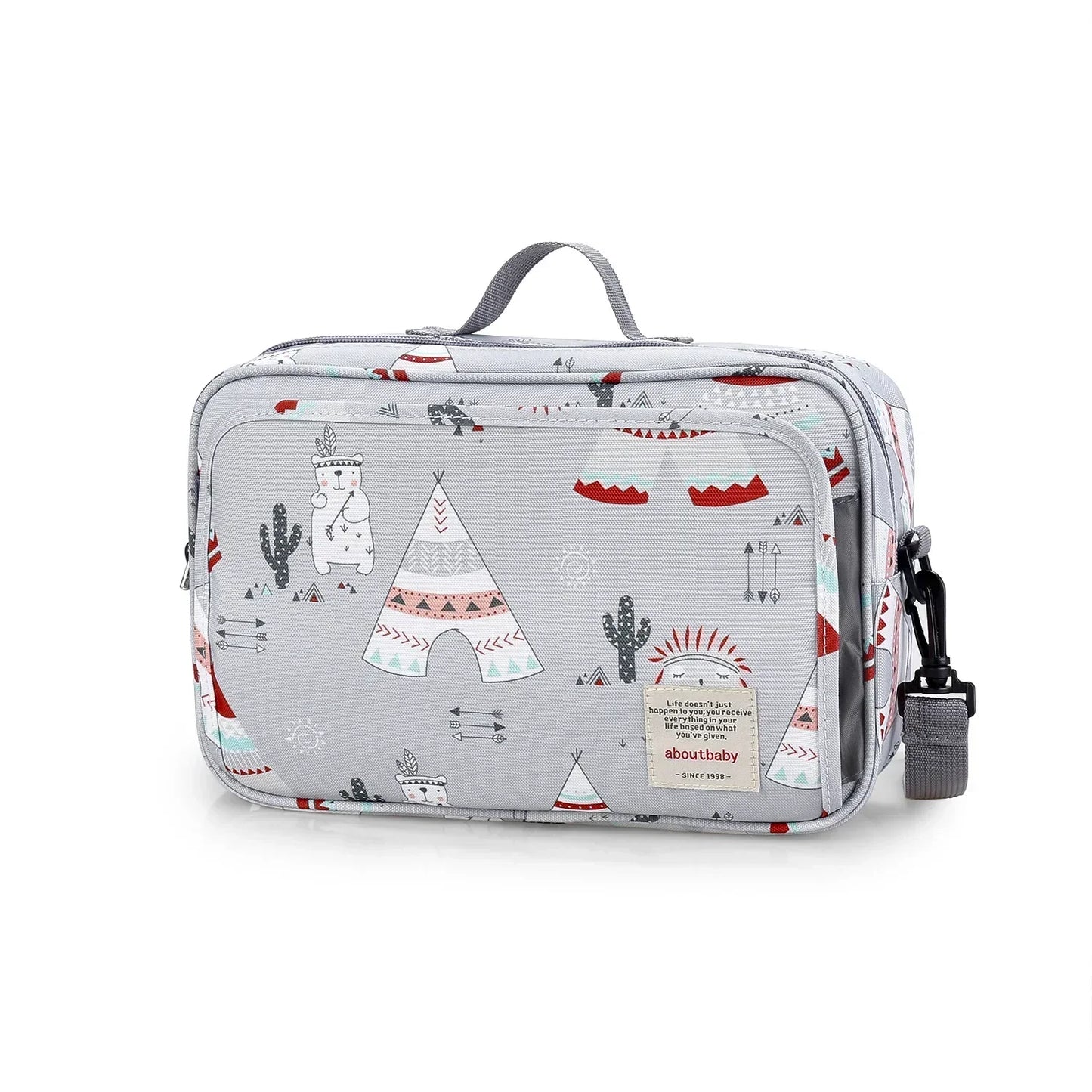 Multifunctional Infant Diaper Bag Cup Holder And Bottle