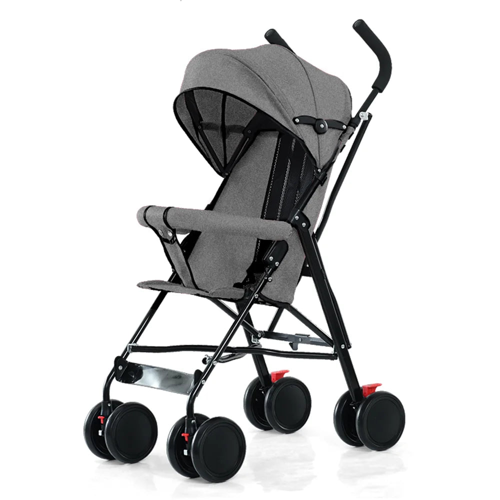 Ultra Light Travel Stroller Newborn To Toddler One Hand Fold