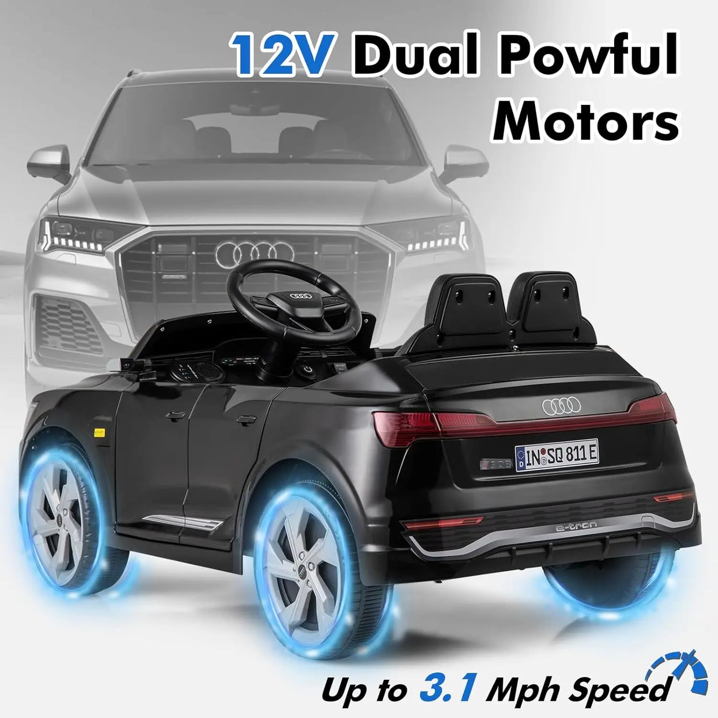 Licensed INFANS Ride On Car Battery Powered Vehicle Remote