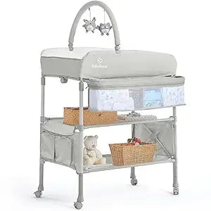 Portable Foldable Baby Changing Table Dresser Waterproof