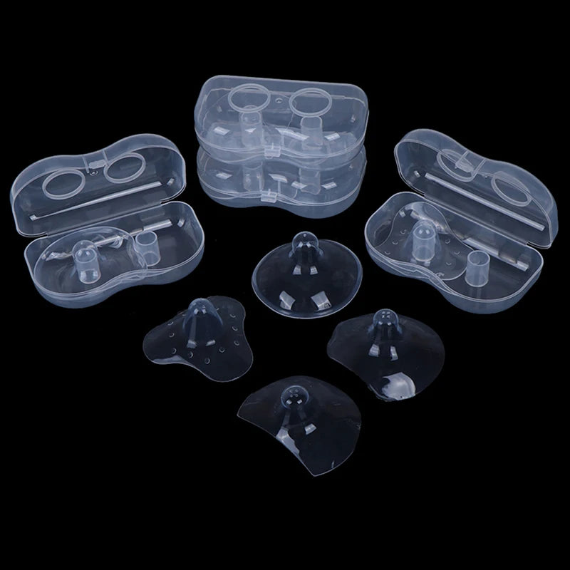 Silicone Nipple Shields for Feeding Moms Protectors 2 Pcs