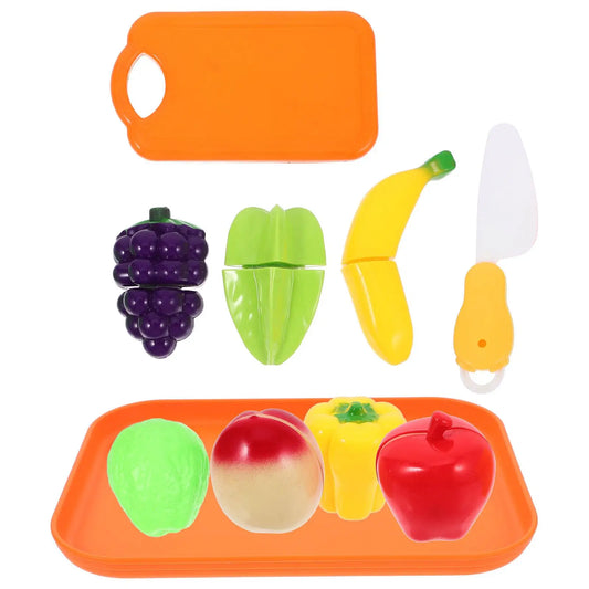 Simulation Cutting Fruit Toy Montessori Kitchen Set